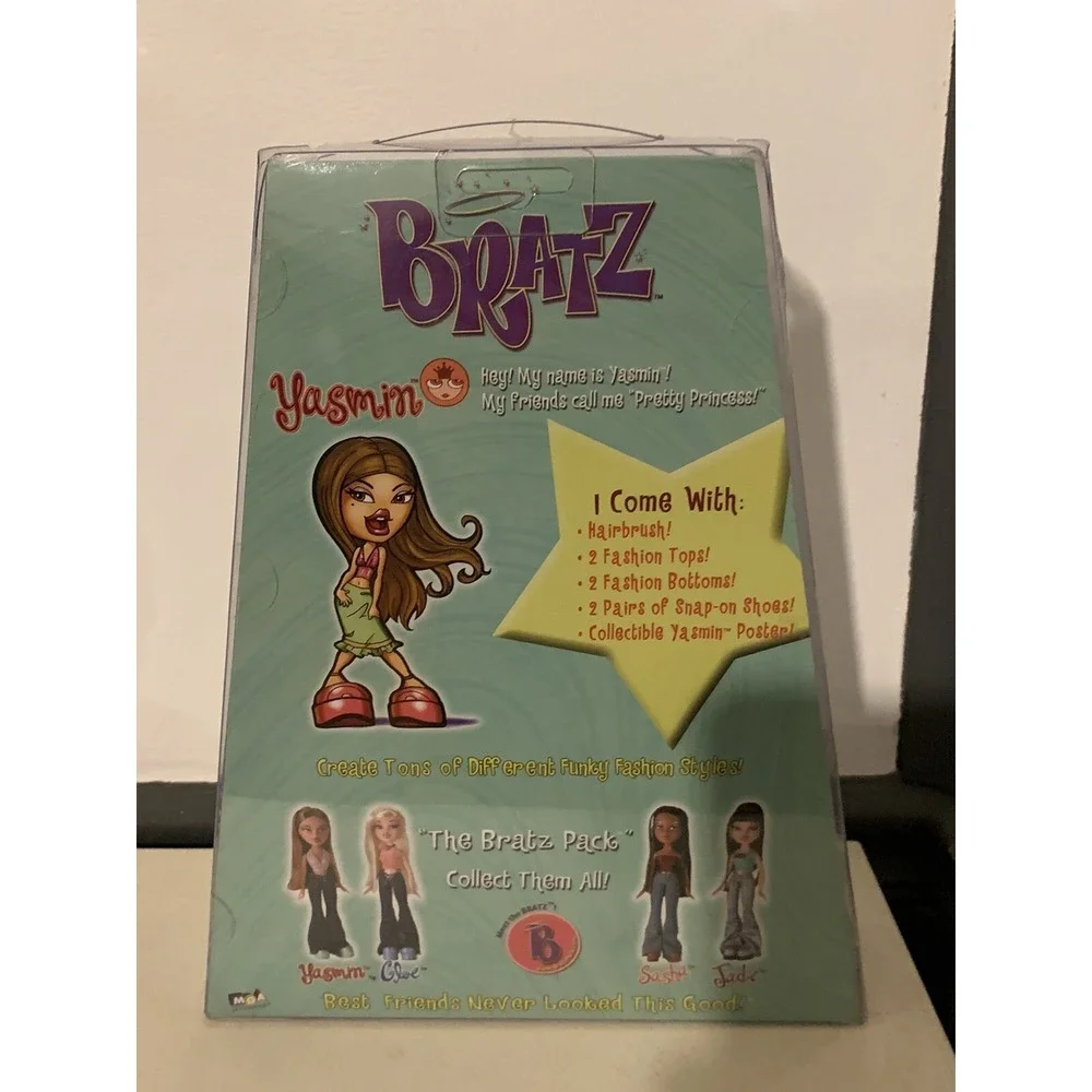 Vintage Bratz Flaunt It Yasmin 2002 Original RARE OUTFIT With Poster NEW